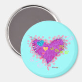 マグネット – ハート火！ (正面/裏面)