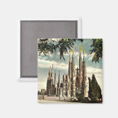 マグネット – バルセロナ，サグラダファミリア (正面/裏面)