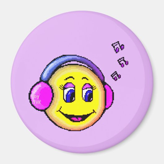 マグネット「ピクセル・ムード」 マグネット (正面)