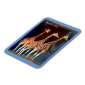 マグネット – ブロンクス動物園のキリン (左側)