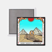 マグネット：「ホイアテンスフィンクス」 マグネット (正面/裏面)