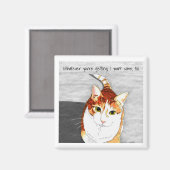 マグネット：ホッブズのトリート マグネット (正面/裏面)