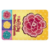 マグネット – ポップ・アートのバラ- Buelton.Art (横)