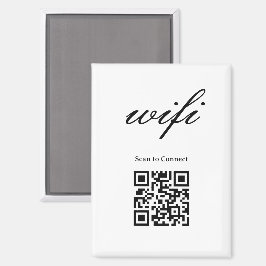 マグネット | モダンWi-Fi QRコード