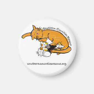 マグネット(ラウンド子猫ロゴ) マグネット