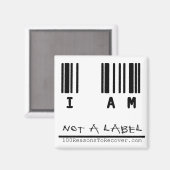 マグネット – ラベルなし (正面/裏面)