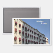 マグネット – リトルロックアーカンソー (正面/裏面)