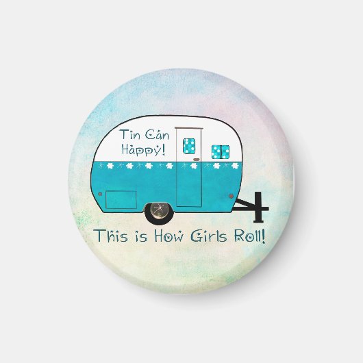 マグネット |レトロキャンパー (正面)