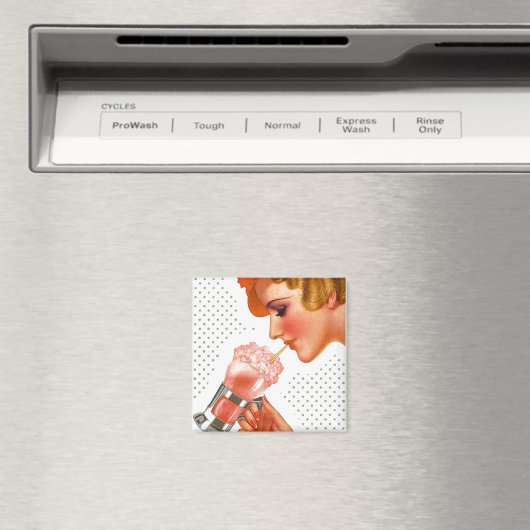 マグネット~レトロギャルを楽しむソーダ噴水ドリンク マグネット (インサイチュ (食洗機))