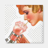 マグネット~レトロギャルを楽しむソーダ噴水ドリンク マグネット (正面)