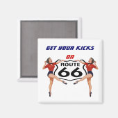 マグネット～レトロ蹴「GALS」ルート66でGALS Get Yours マグネット (正面/裏面)