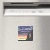 マグネット – 勇気引用文スクエア (インサイチュ (食洗機))