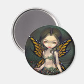 マグネット「妖精とドライフラワー」 マグネット (正面/裏面)