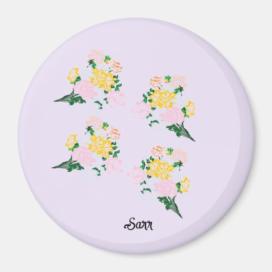 マグネット：春の花 マグネット (正面)