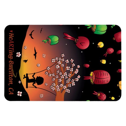 マグネット – 流れ中 (横)