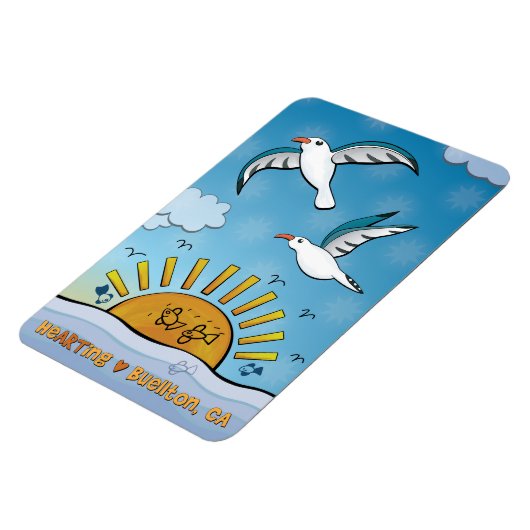 マグネット – 海抜 (左側)