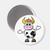 マグネット.牛. マグネット (正面/裏面)