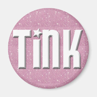 マグネット – 白のピンクのハート