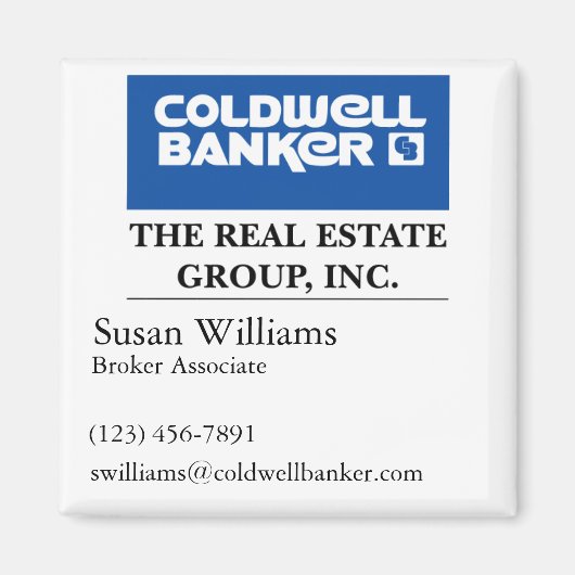 マグネット：白 マグネット (正面)