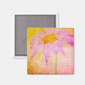 マグネット：禅の鮮やかなラベンダーの花 マグネット (正面/裏面)