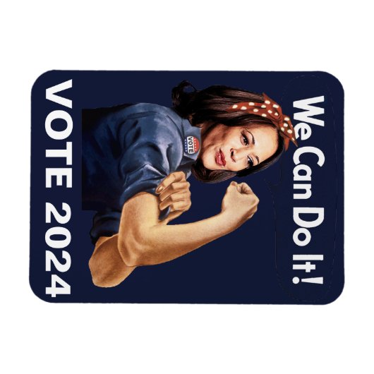 マグネット – 私たちはそれを行うことができる – Kamala 2024 (横)