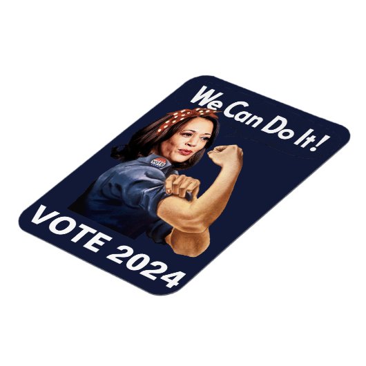マグネット – 私たちはそれを行うことができる – Kamala 2024 (左側)