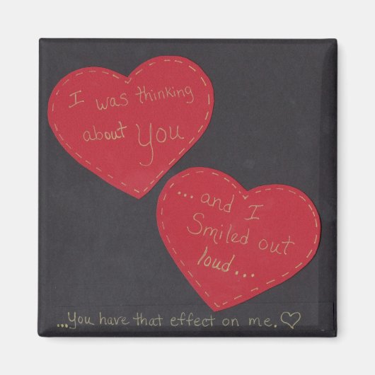 マグネット – 私は考えあなたについて笑った… (正面)