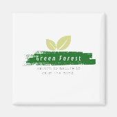 マグネット 緑の森 (正面)