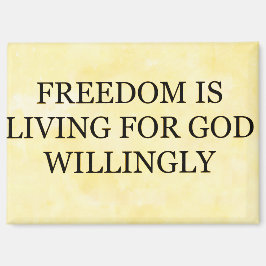 マグネット「自由とは マグネット