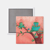 マグネット「誕生日ツリーケーキ」を大切にするもの マグネット (正面/裏面)