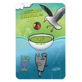 マグネット – 誰もがエンドウ豆スープを望む – Buellton.Art