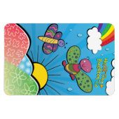 マグネット – 雨を愛する – Buelton.Art (横)