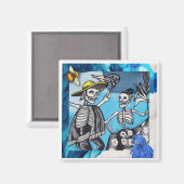 マグネット「Dia de muertos」 – 上可尼 マグネット (正面/裏面)