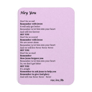 マグネット,"Hey you" マグネット