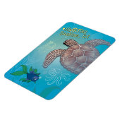 マグネット – Turtle Swim - Buellton.Art (左側)