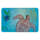 マグネット – Turtle Swim - Buellton.Art (横)