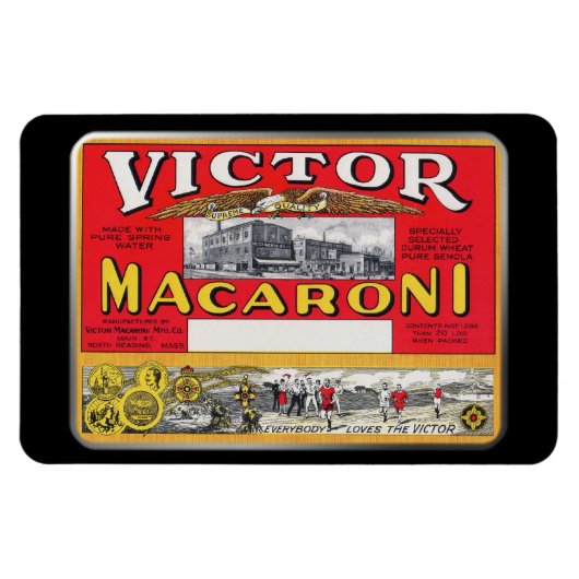 マグネット – Victor Macaroni, by GalleryGives (横)