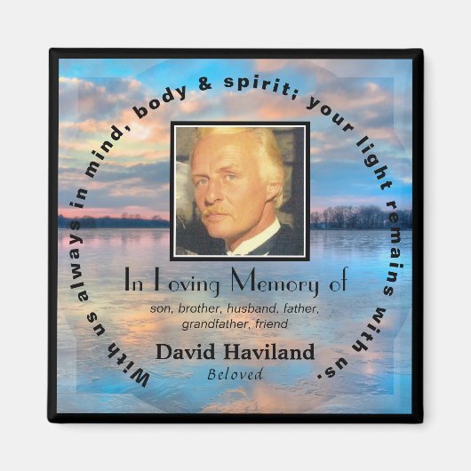 マグネットHAMbyWGの愛の記憶 マグネット (正面)