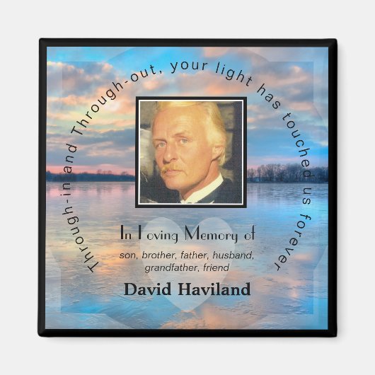 マグネットHAMbyWGの愛の記憶 マグネット (正面)