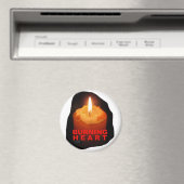 マグネットMIT燃焼ハート マグネット (インサイチュ (食洗機))