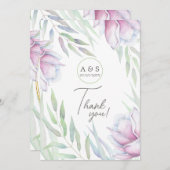 マグノエレガントリアフローラサンキューカード サンキューカード (正面/裏面)