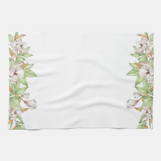 マグノエレガントリア水彩キッチンタオル キッチンタオル (横)