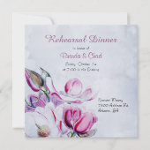 マグノエレガントリア結婚スのリハーサル招待状 招待状 (正面)