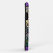 マグノリアおよびアイリスステンドグラス窓 Case-Mate iPhoneケース (裏面/右)