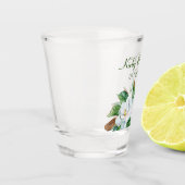 マグノリアかわいらしブーケ結婚スカスタム ショットグラス (左)