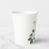 マグノリアかわいらしブーケ結婚ーズ 紙コップ (右)