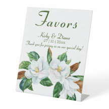 マグノリアかわいらしブーケ結婚式の引き出物