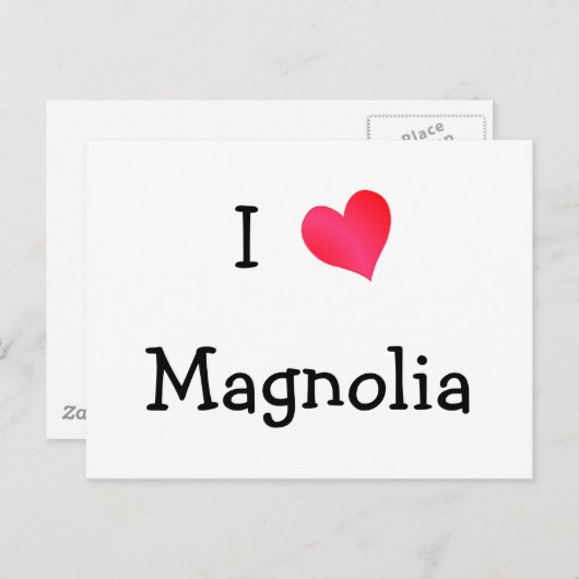 マグノリアが大好き ポストカード (正面/裏面)