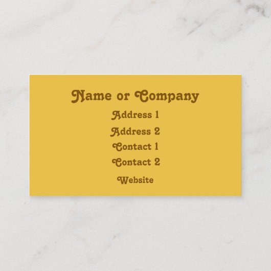 マグノリアが明るい琥珀の上で咲く 名刺 (裏面)