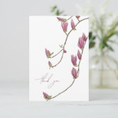 マグノリアつる植物サンキューカード サンキューカード (スタンド正面)